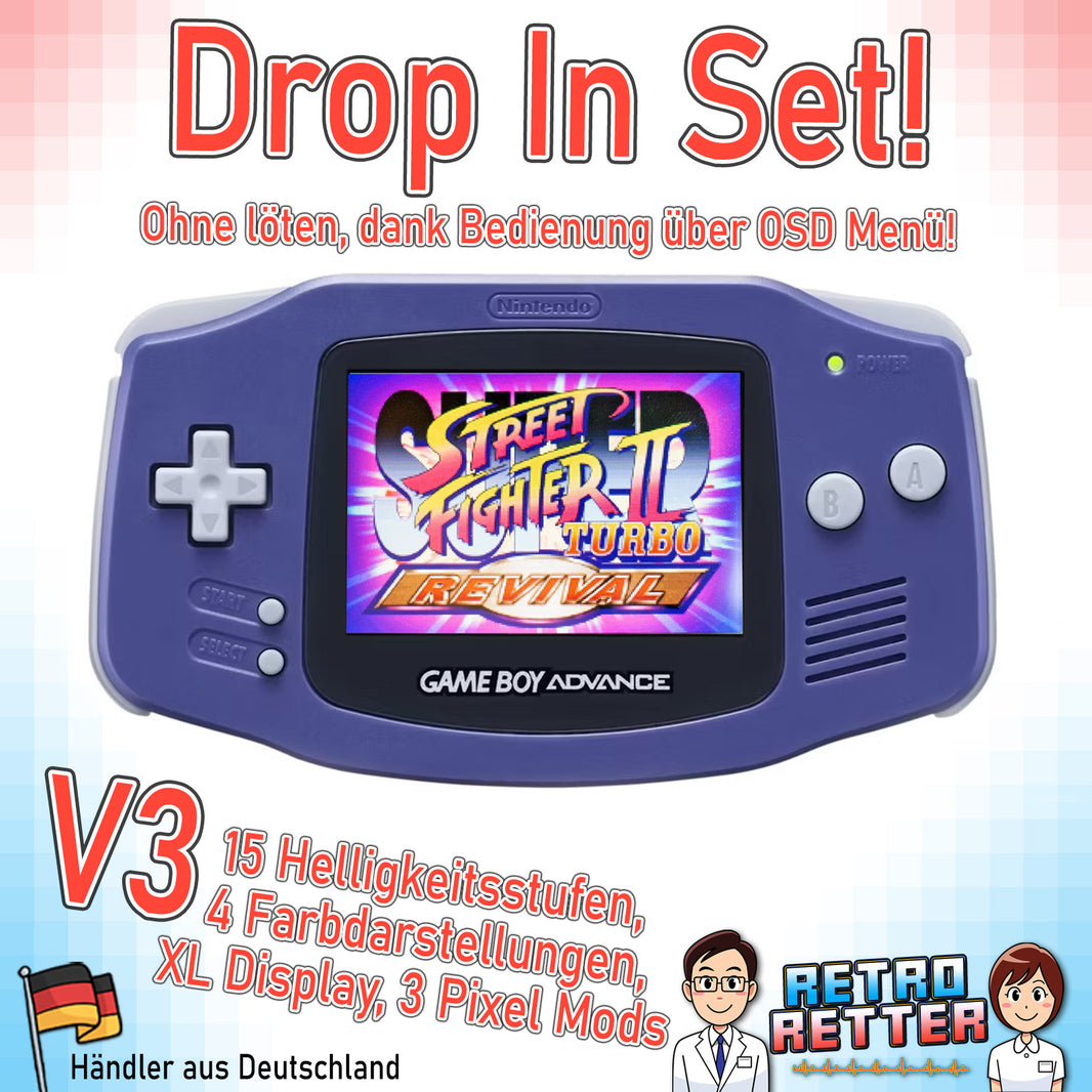 GAME BOY IPS & AMOLED Display Sets – RetroRetter.de