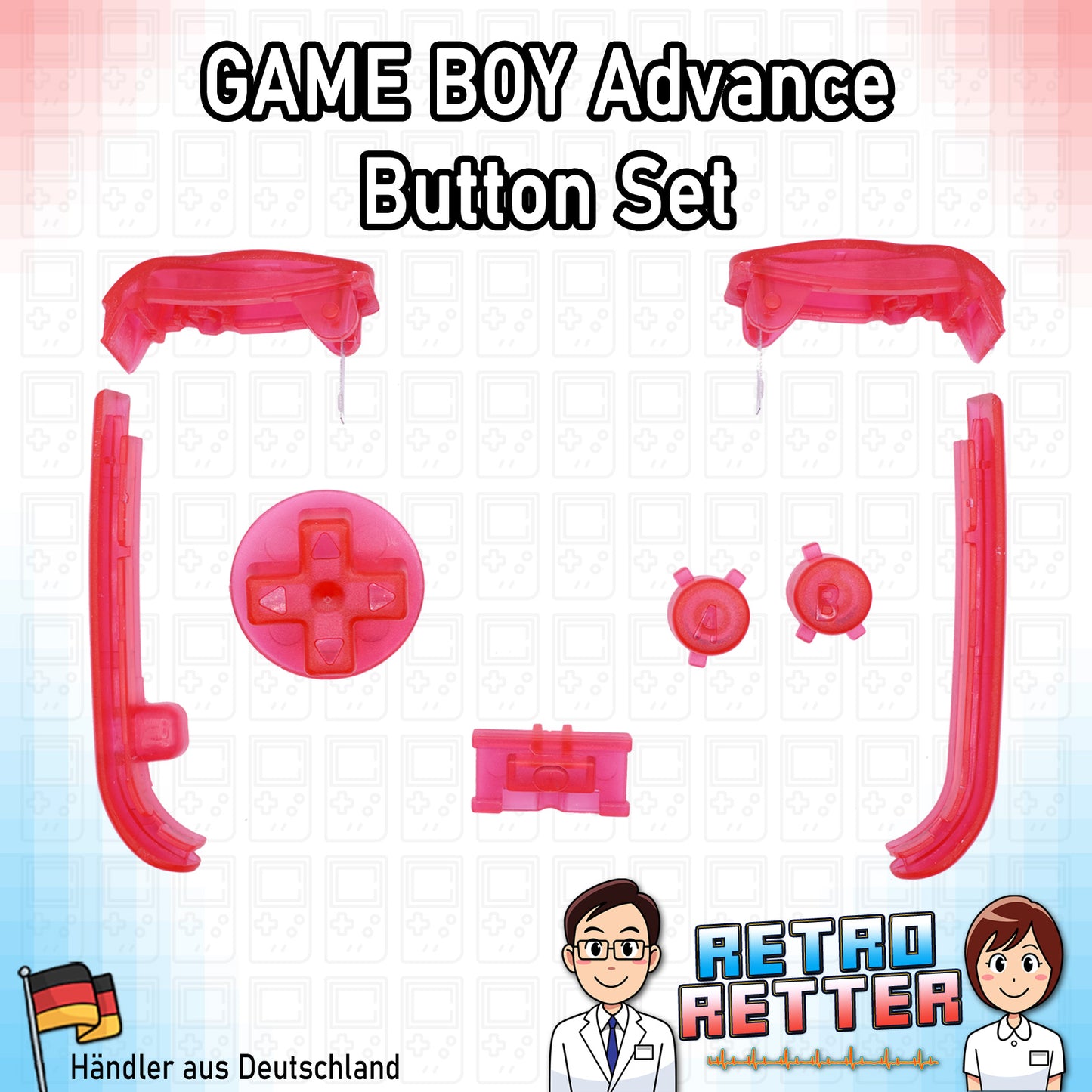 Tasten für den GAME BOY Advance - NEU Farbe: Farbauswahl