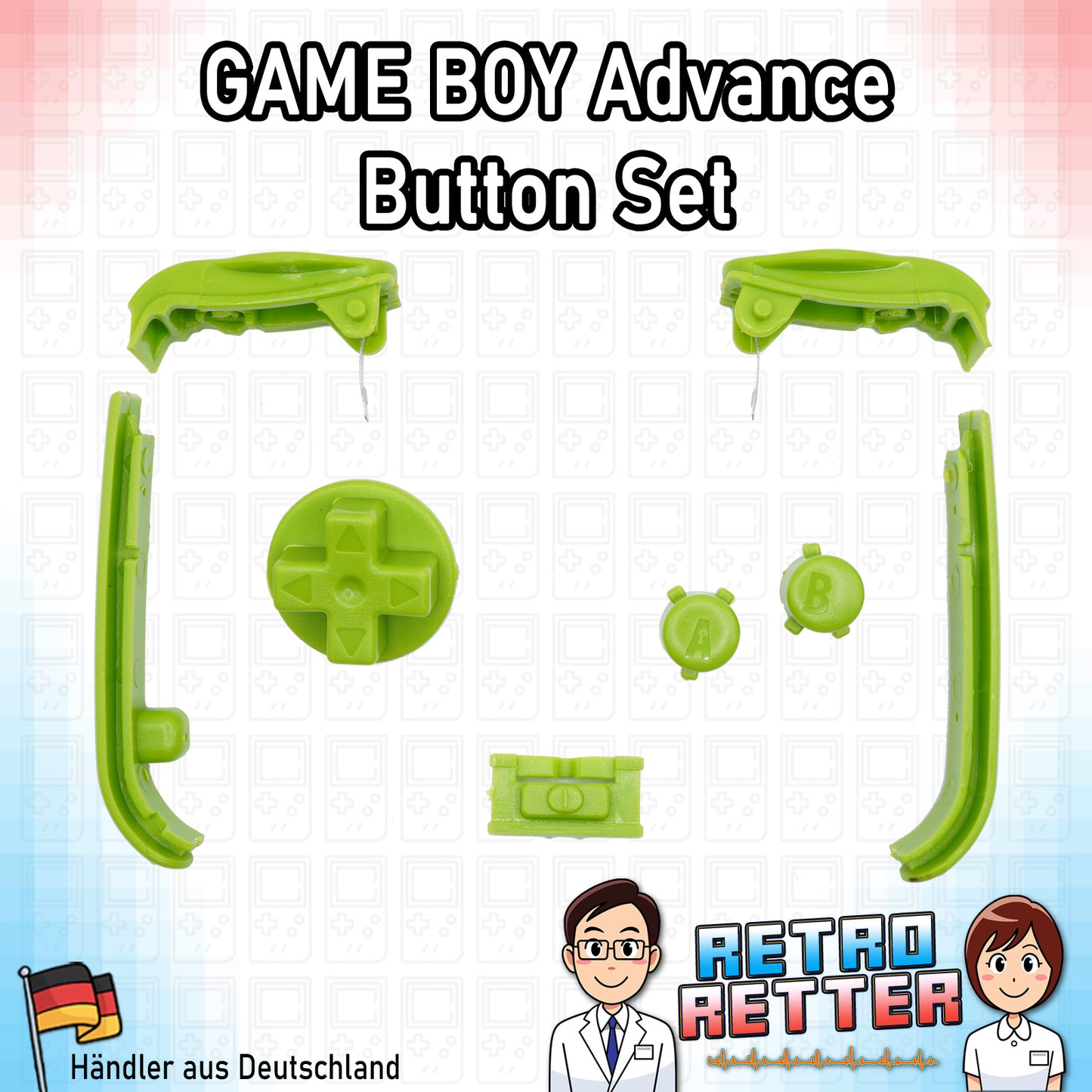 Tasten für den GAME BOY Advance - NEU Farbe: Farbauswahl
