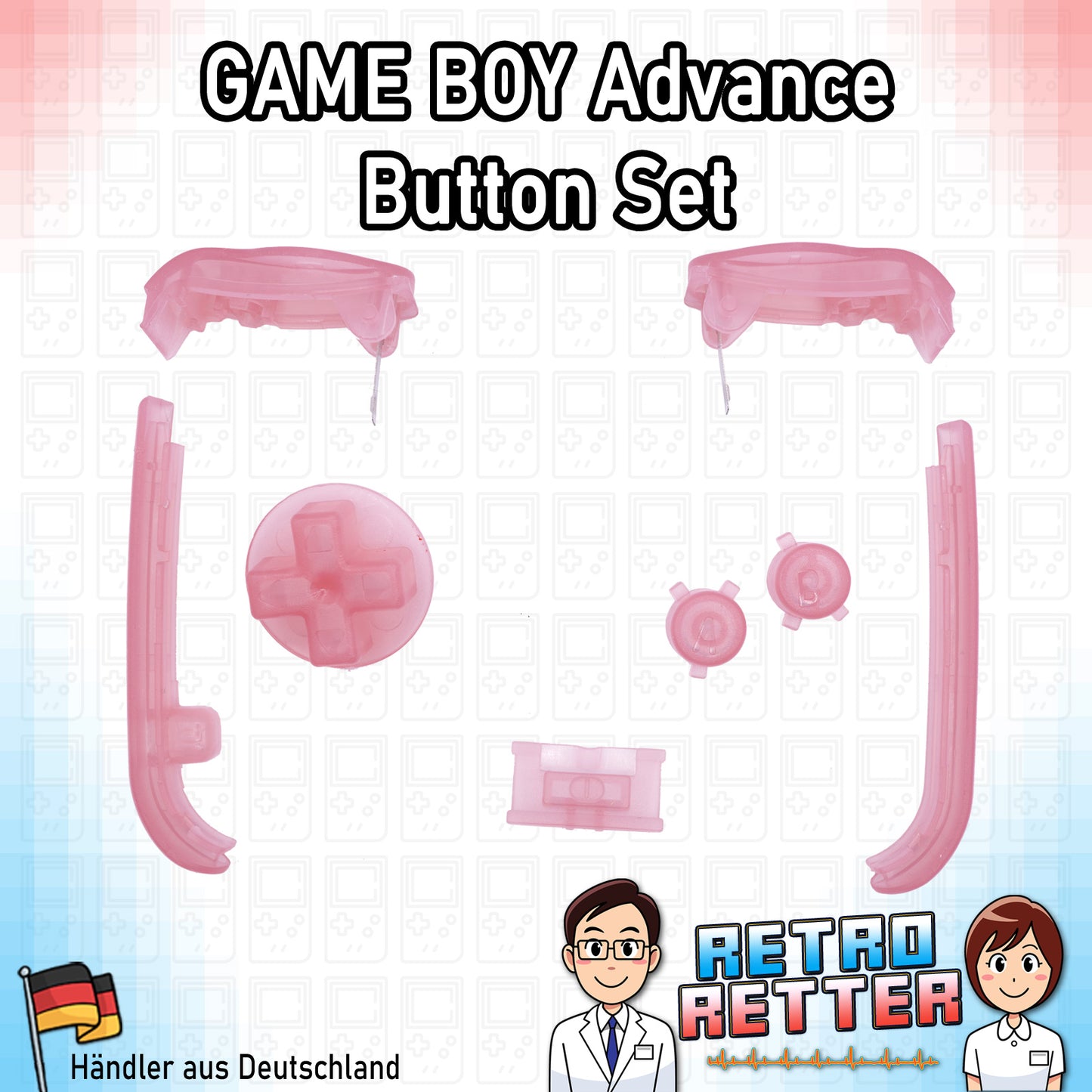 Tasten für den GAME BOY Advance - NEU Farbe: Farbauswahl