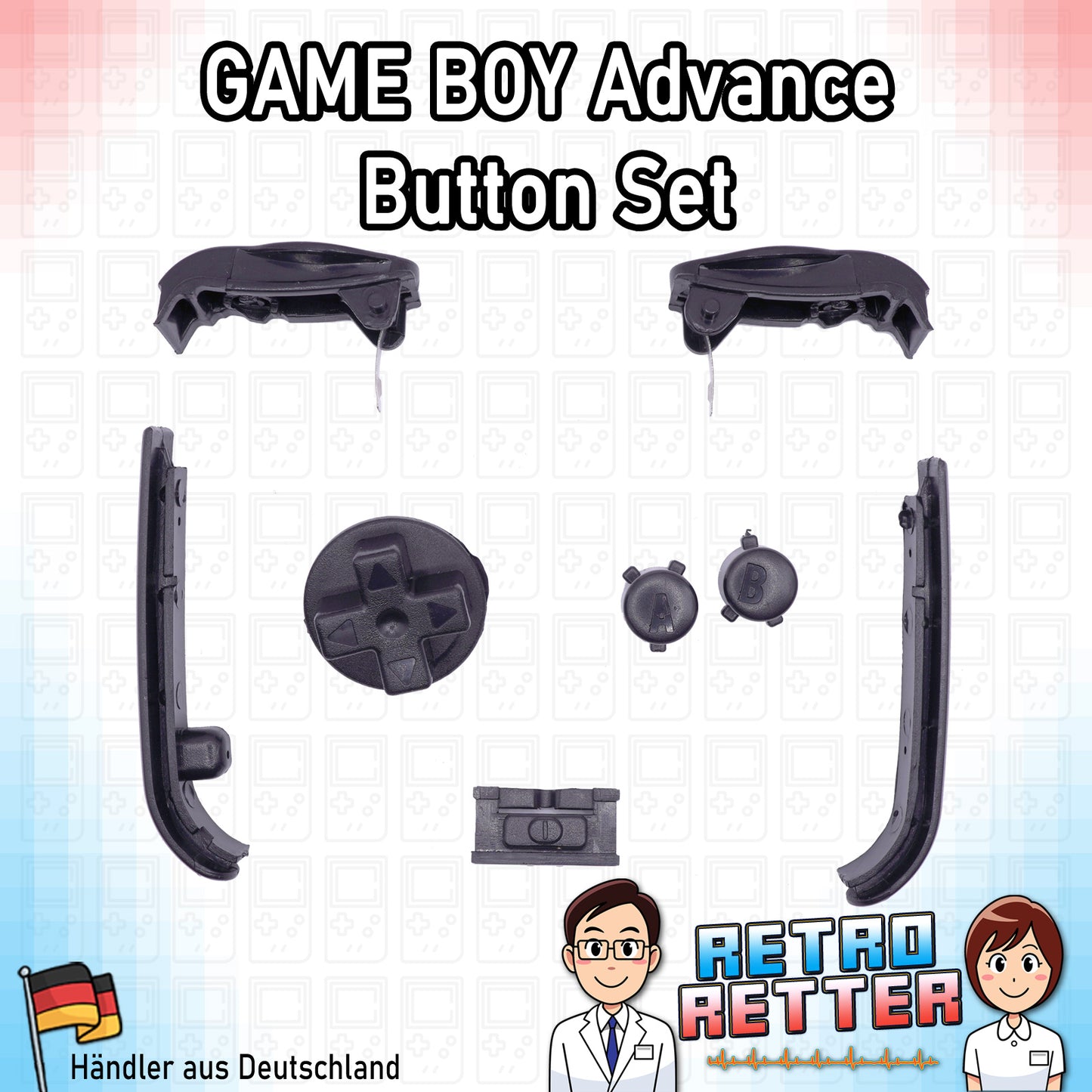 Tasten für den GAME BOY Advance - NEU Farbe: Farbauswahl
