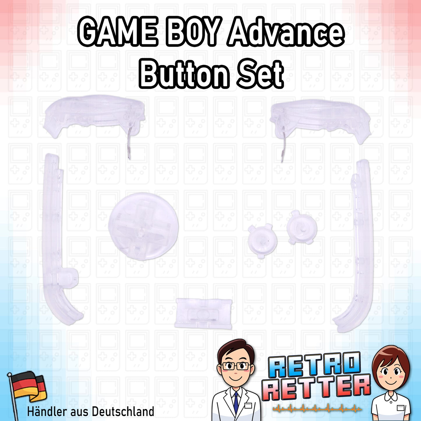 Tasten für den GAME BOY Advance - NEU Farbe: Farbauswahl
