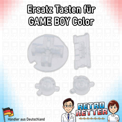 Tasten Set für GAME BOY Color GBC Farbe: Auswählbar