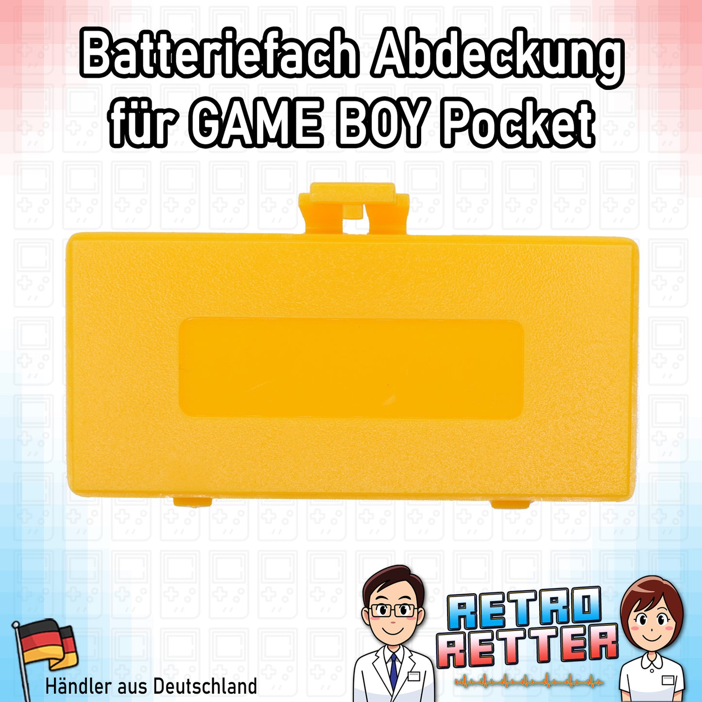 GAME BOY Pocket Batteriedeckel, Farbe: Farbauswahl