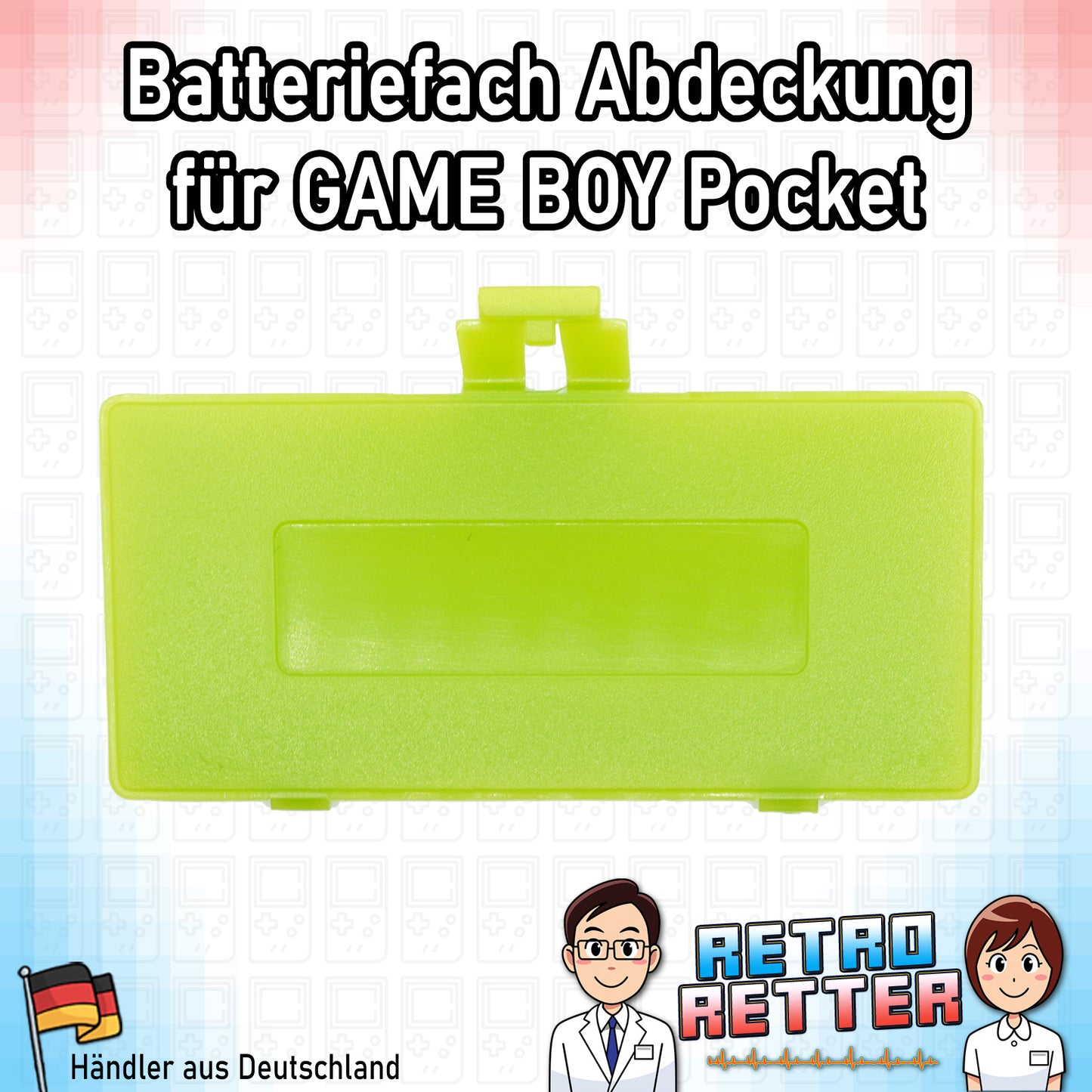 GAME BOY Pocket Batteriedeckel, Farbe: Farbauswahl
