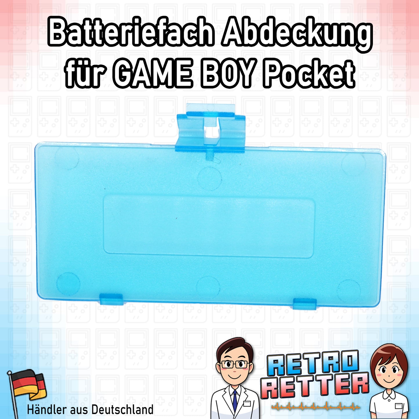GAME BOY Pocket Batteriedeckel, Farbe: Farbauswahl