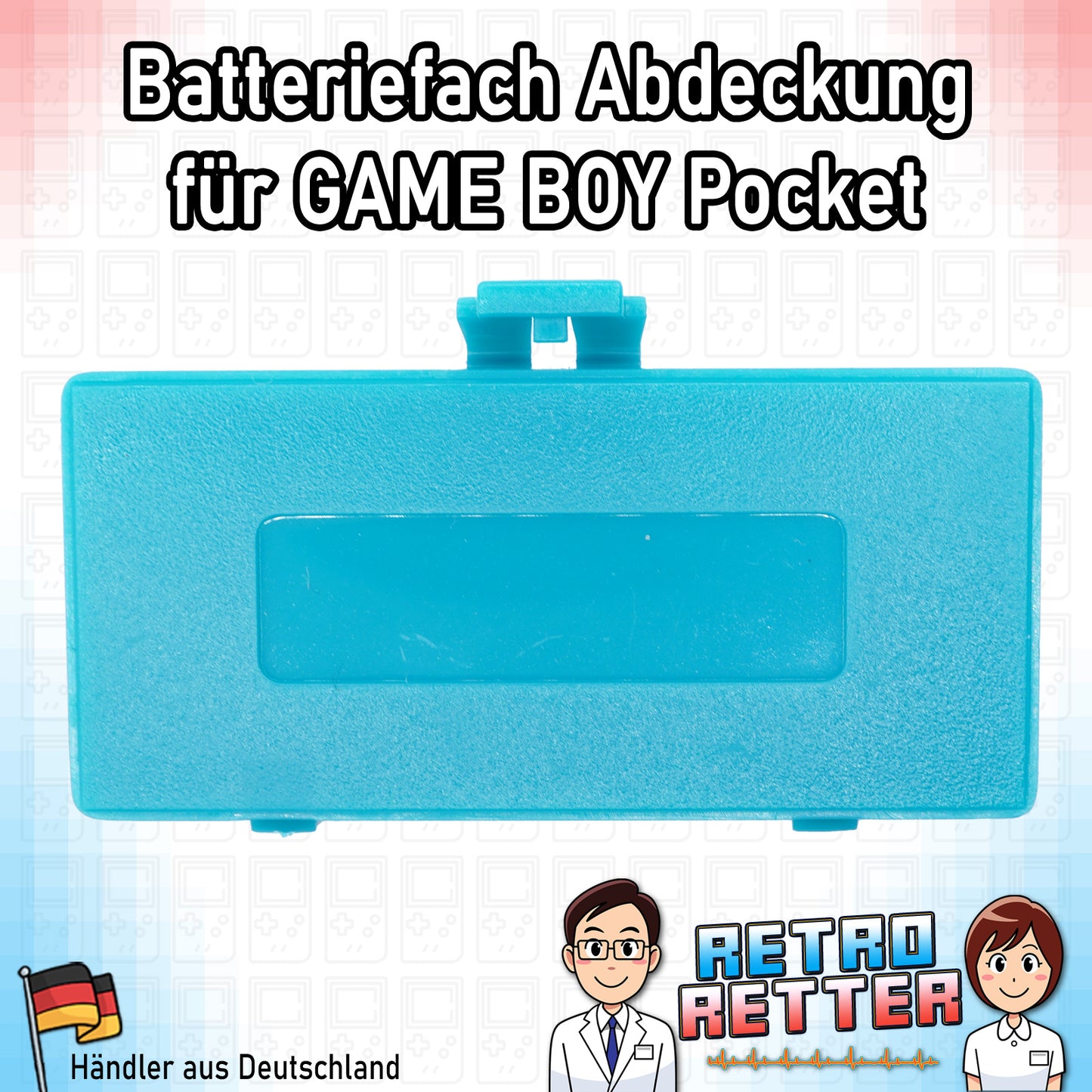 GAME BOY Pocket Batteriedeckel, Farbe: Farbauswahl