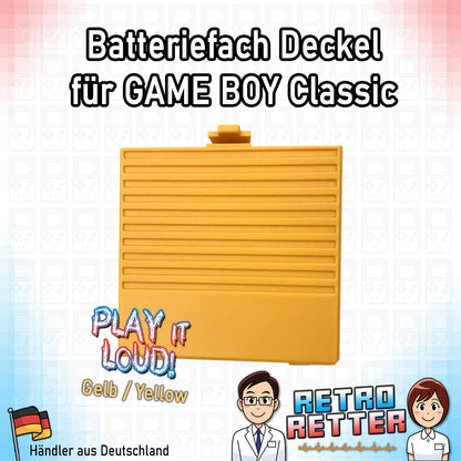 Batterie Deckel für GAME BOY Classic - mit Farbauswahl
