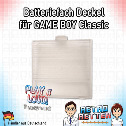 Batterie Deckel für GAME BOY Classic - mit Farbauswahl