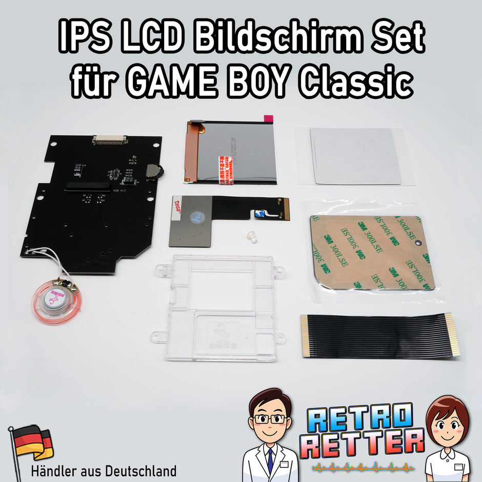 GAME BOY IPS & AMOLED Display Sets – RetroRetter.de