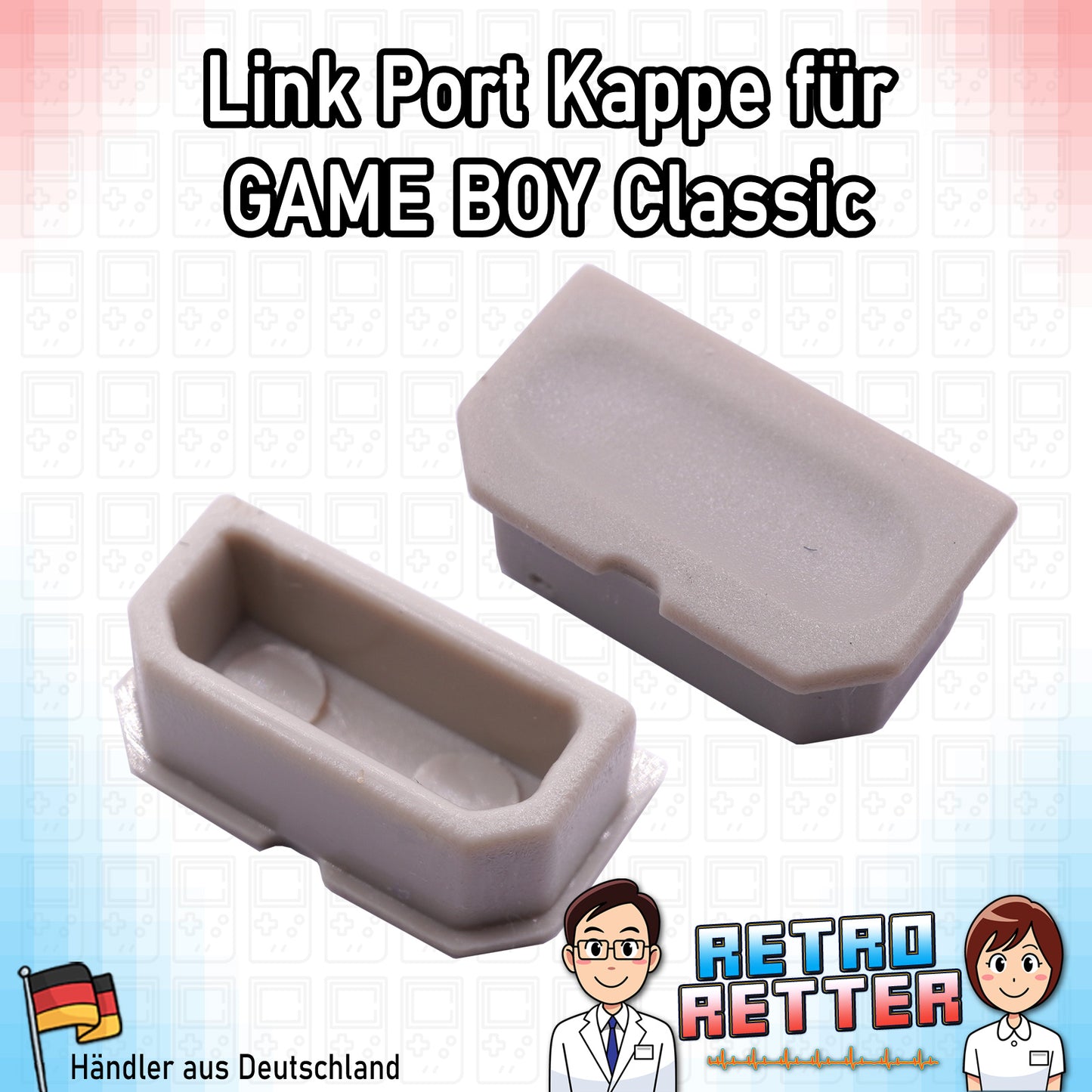 GAME BOY 2 Spieler Link Port Abdeckung - NEU Farbe: Farbauswahl
