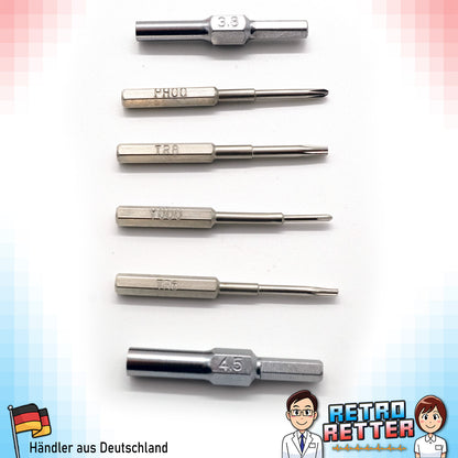 GAME BOY Reparatur Werkzeug Set - GB Classic, GBP, GBC, GBU -