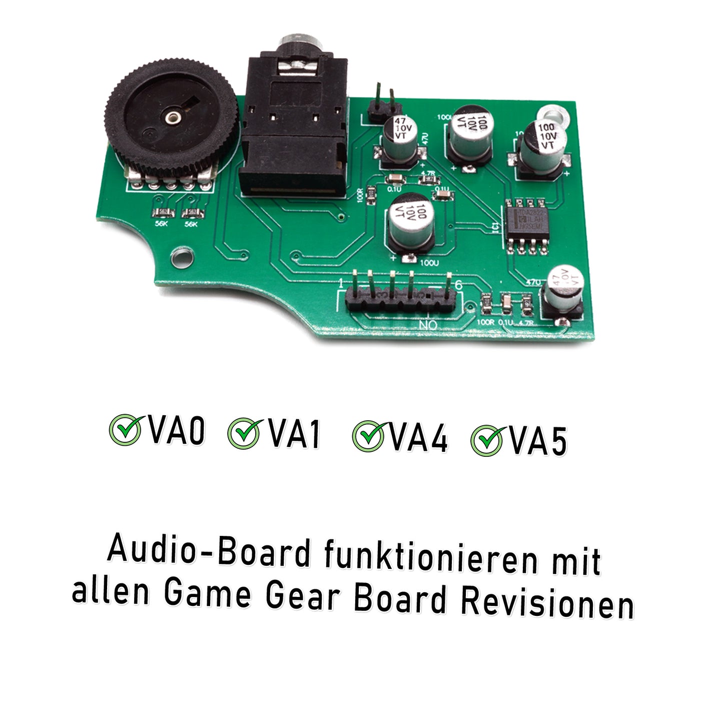 Ersatz Audio Board Sega Game Gear Konsole Sound