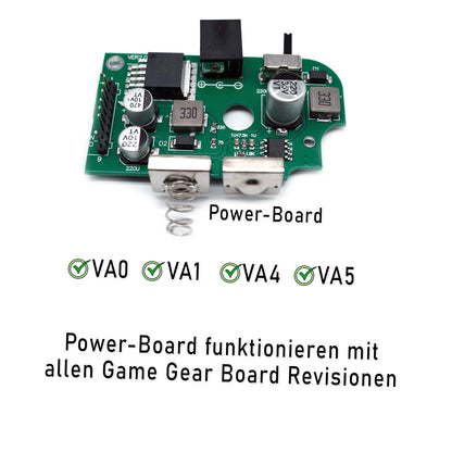 Ersatz Power Board Sega Game Gear Konsole Strom