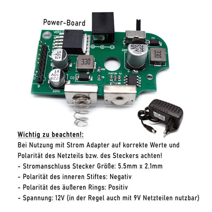 Ersatz Power Board Sega Game Gear Konsole Strom