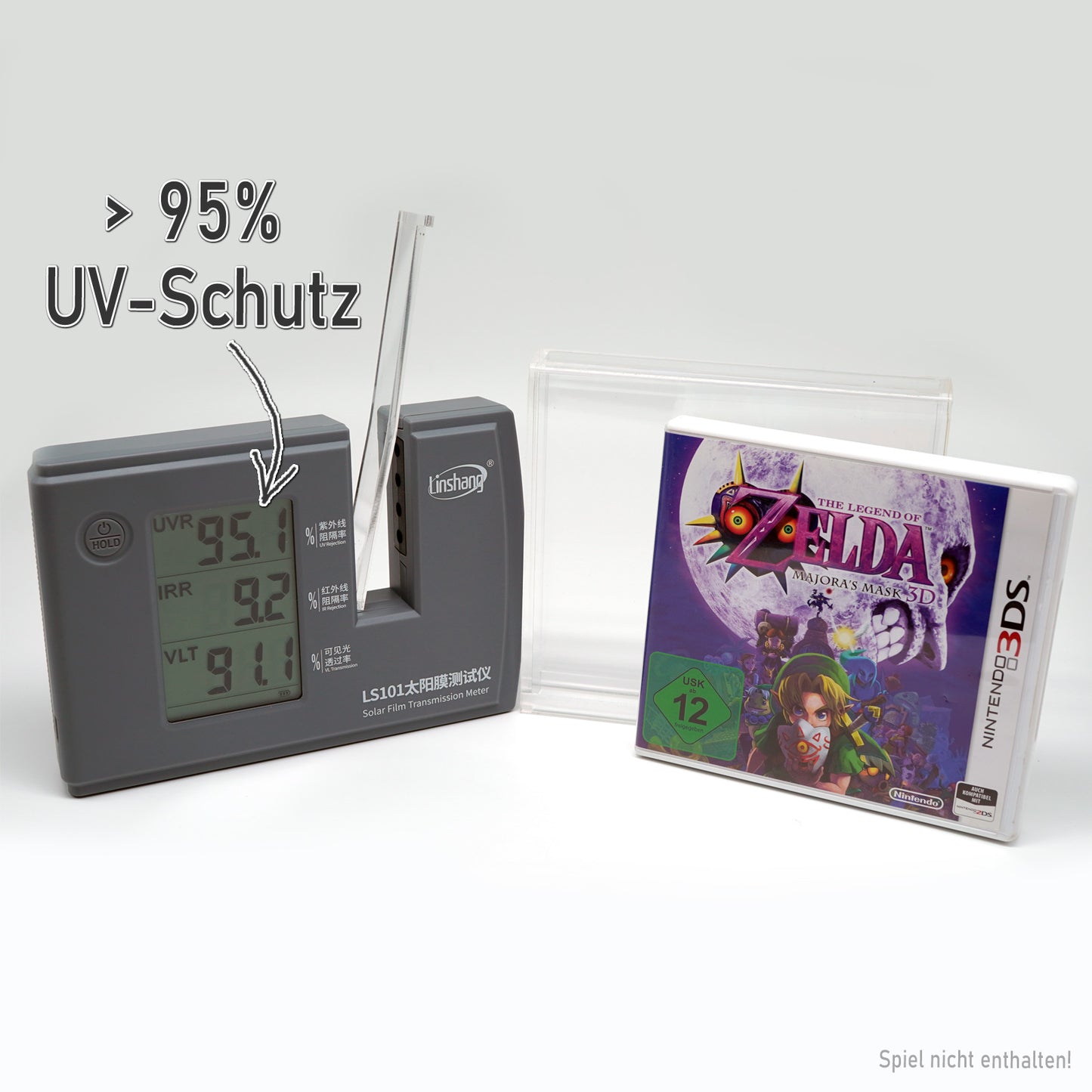 Acryl Case für Nintendo 3DS Spiele OVP