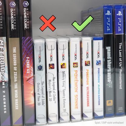 Nintendo 3DS Spiele OVP Schutzhüllen
