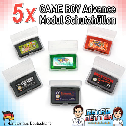 GAME BOY Advance Spiele Modul Schutzhüllen