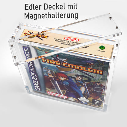 Premium Acryl Case für GAME BOY Spiele OVPs