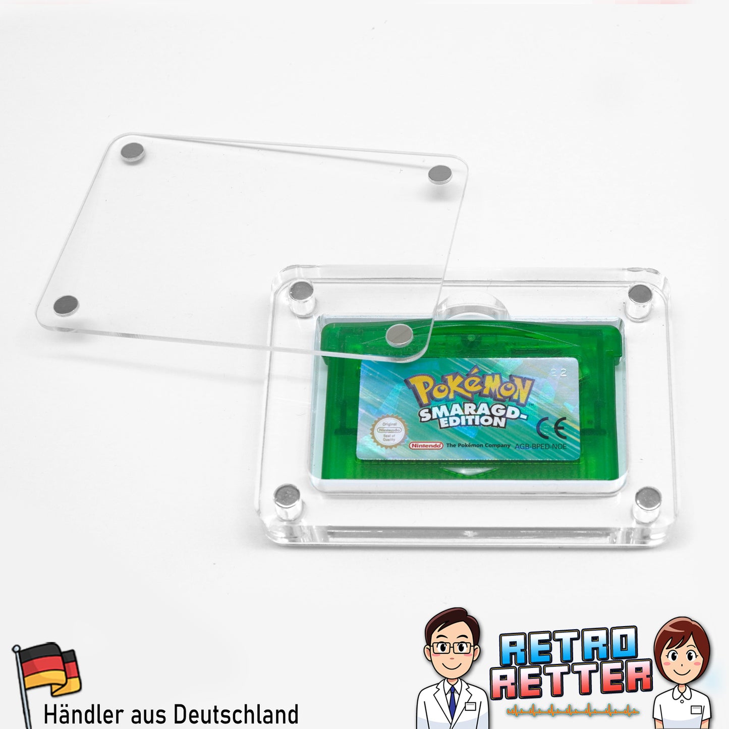 GBA Acryl Spiele Modul Case 1-Fach