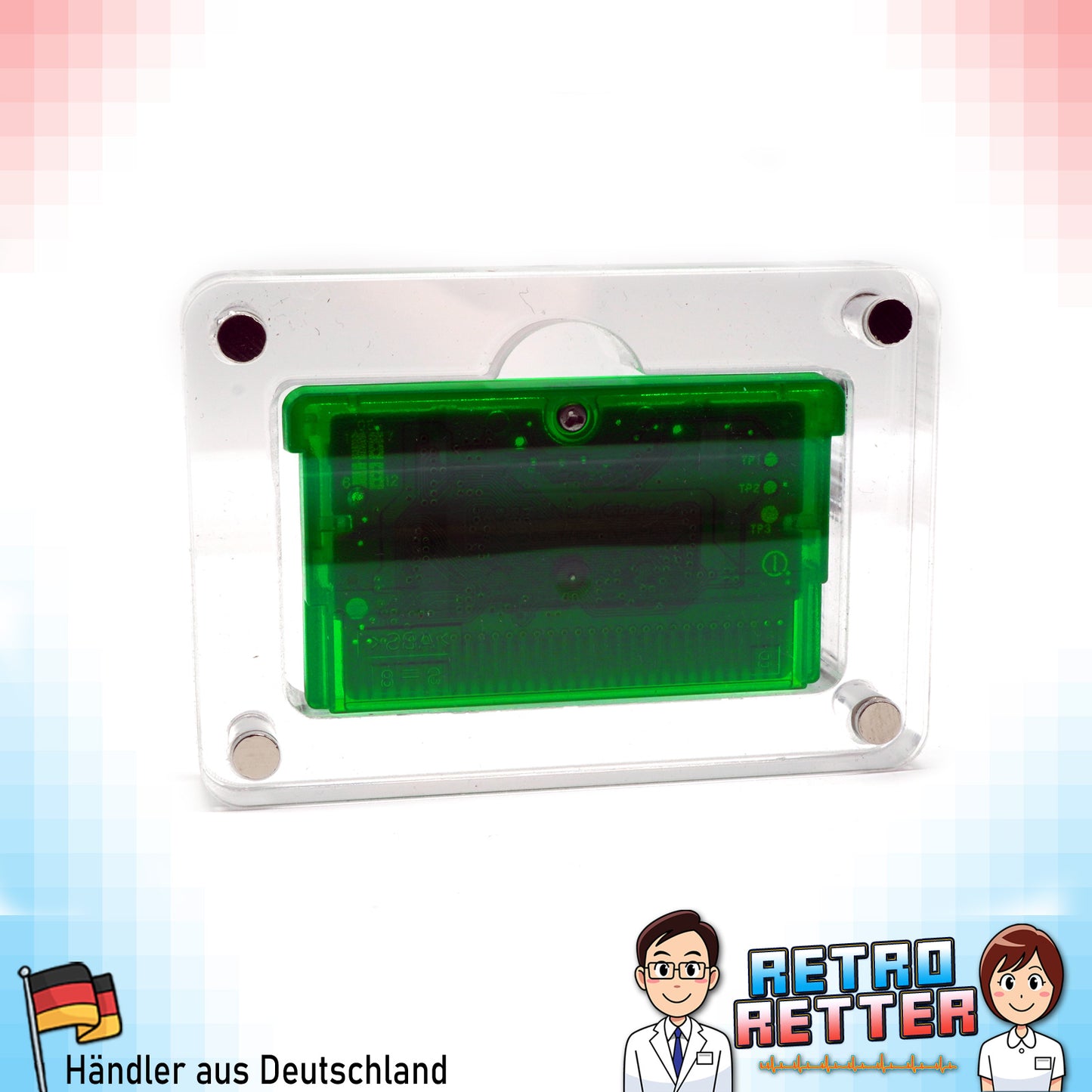 GBA Acryl Spiele Modul Case 1-Fach