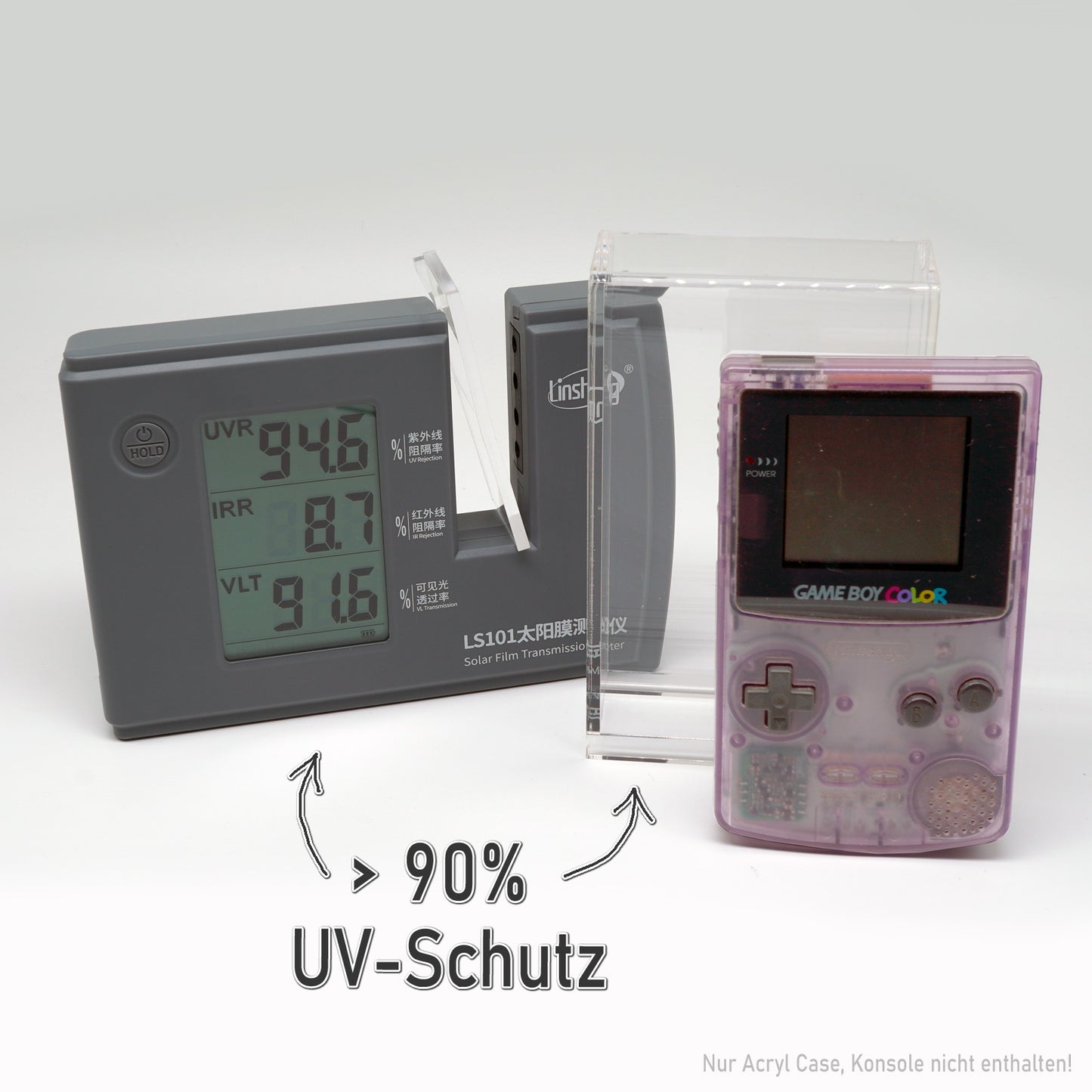Acryl Case für GAME BOY Color Konsole