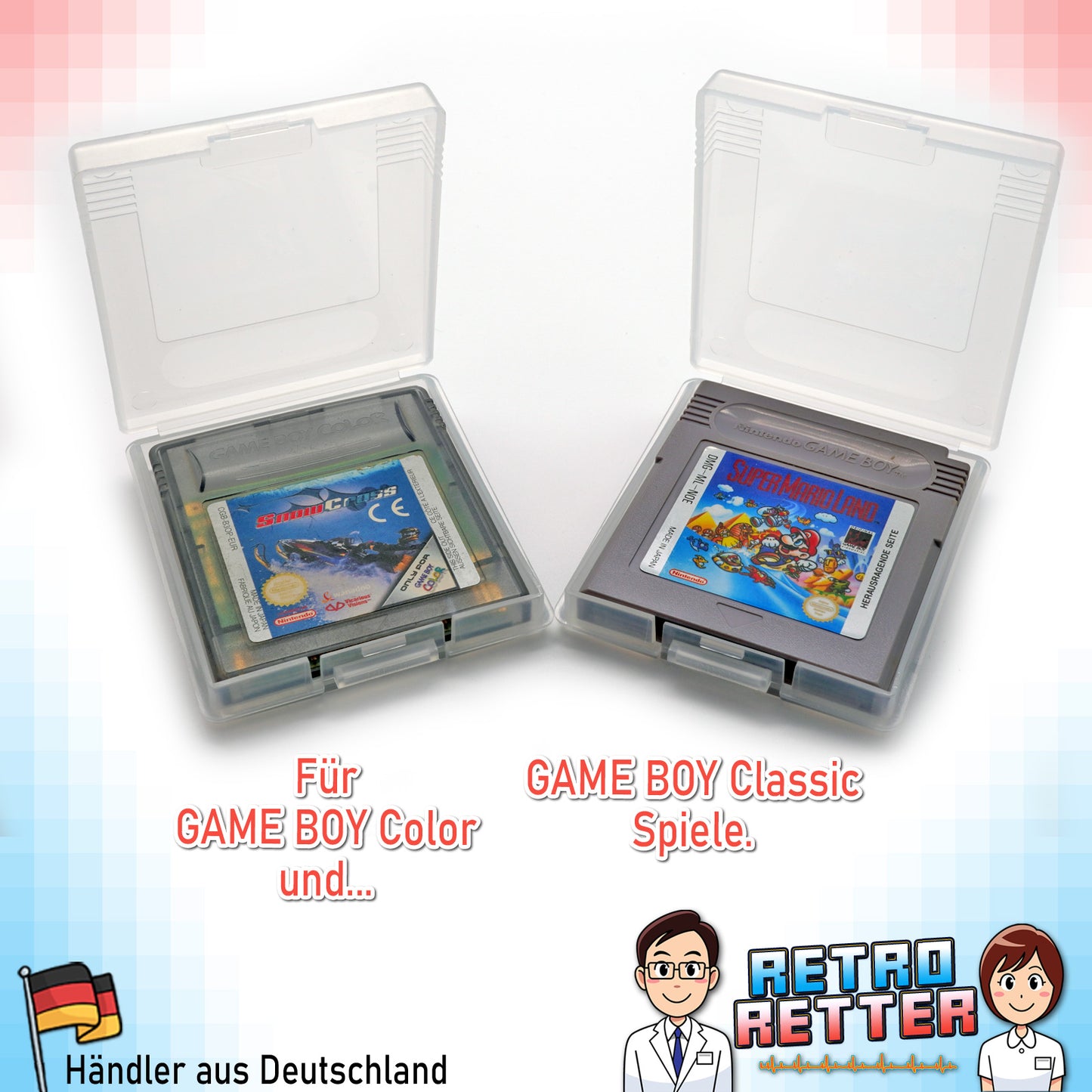 GAME BOY Classic / Color Spiele Modul Schutzhüllen