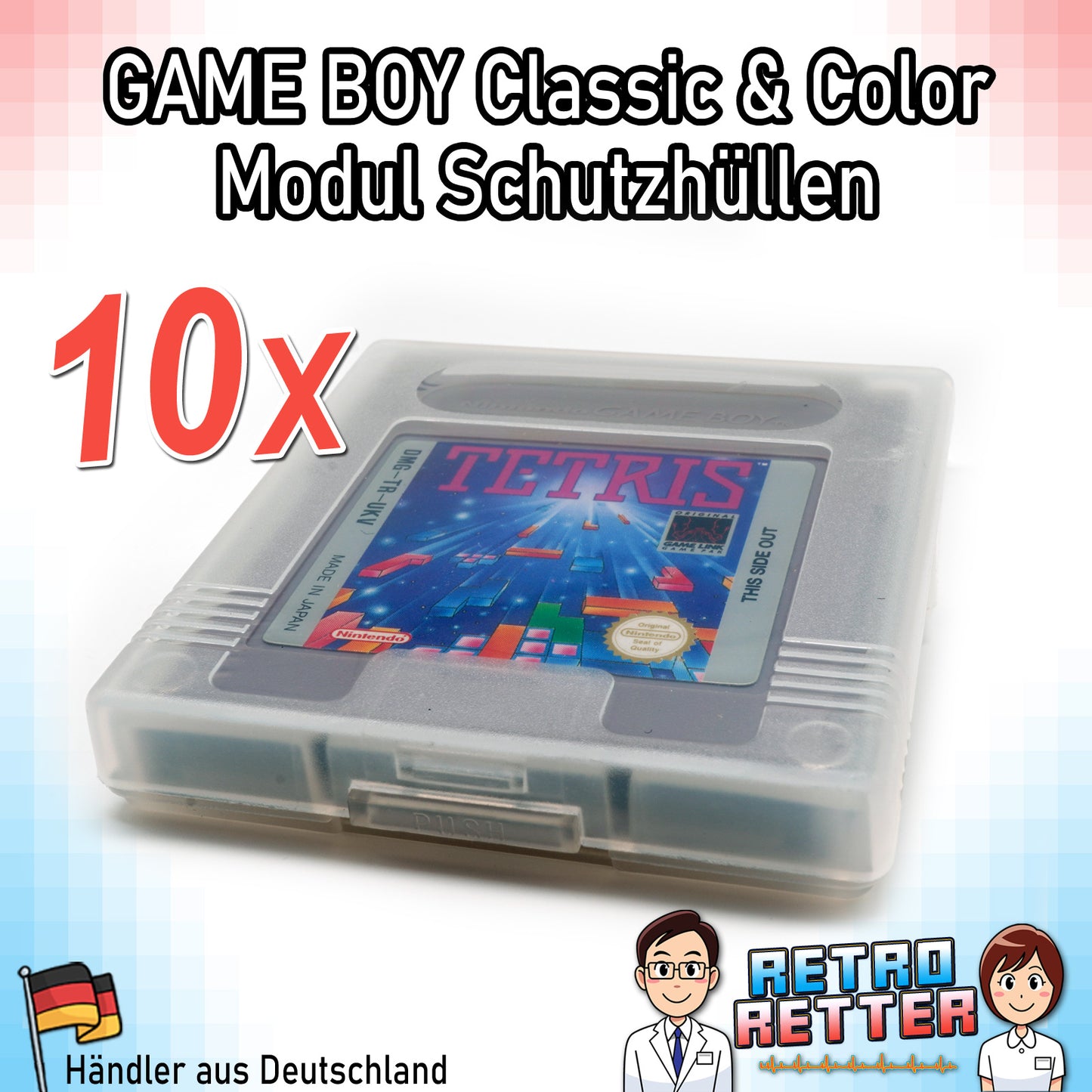 GAME BOY Classic / Color Spiele Modul Schutzhüllen