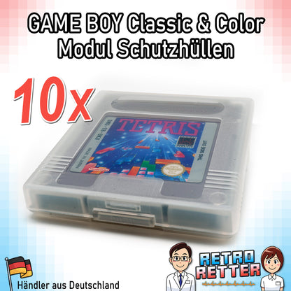 GAME BOY Classic / Color Spiele Modul Schutzhüllen