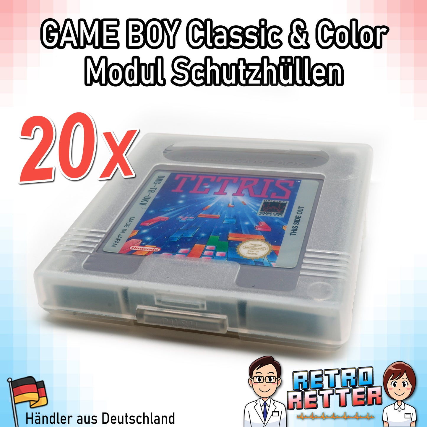 GAME BOY Classic / Color Spiele Modul Schutzhüllen