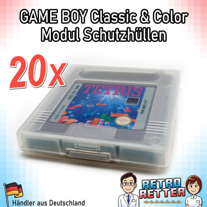 GAME BOY Classic / Color Spiele Modul Schutzhüllen