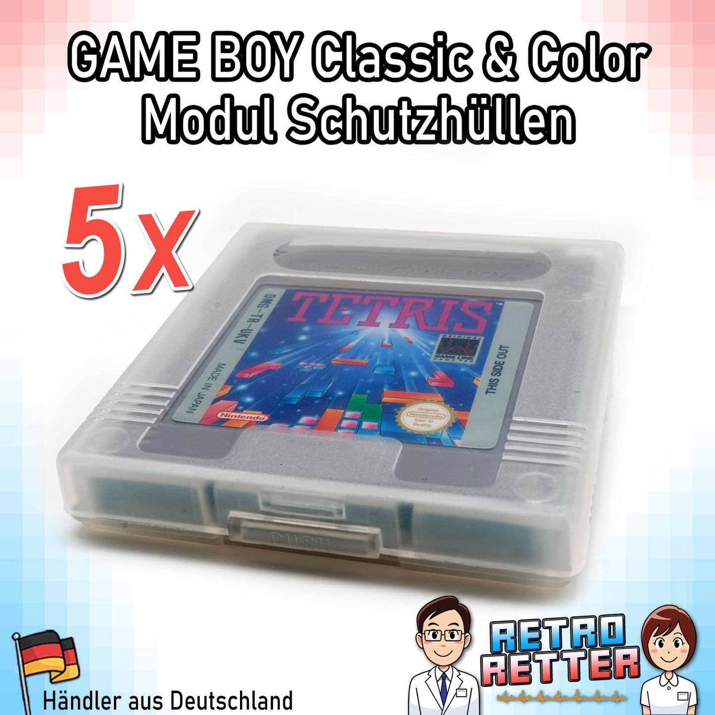 GAME BOY Classic / Color Spiele Modul Schutzhüllen