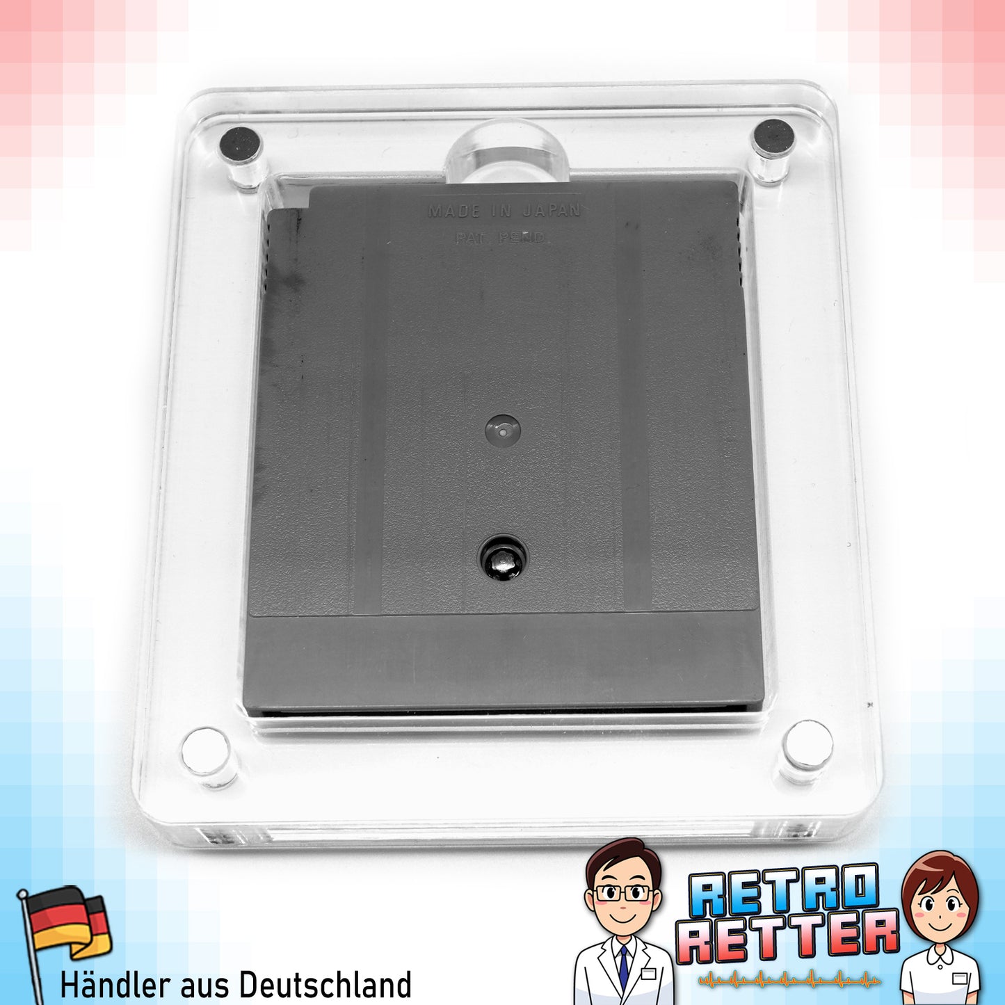 GAME BOY Acryl Spiele Modul Case 1-Fach