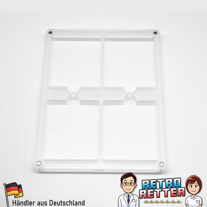 GAME BOY Acryl Spiele Modul Case 4-Fach