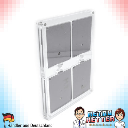GAME BOY Acryl Spiele Modul Case 4-Fach
