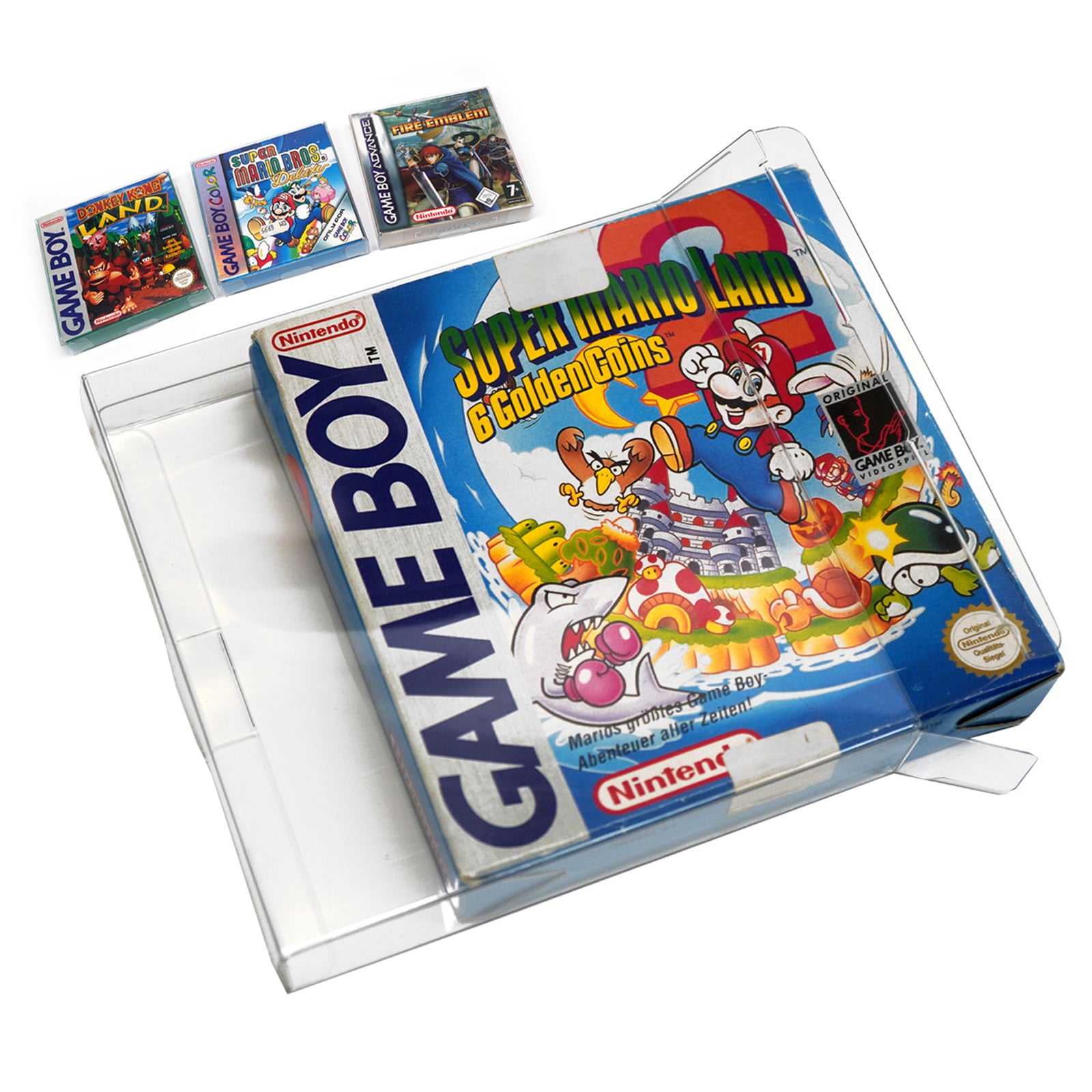 GAME BOY Classic / Color / Advance / Virtual Boy Spiele OVP Schutzhüllen