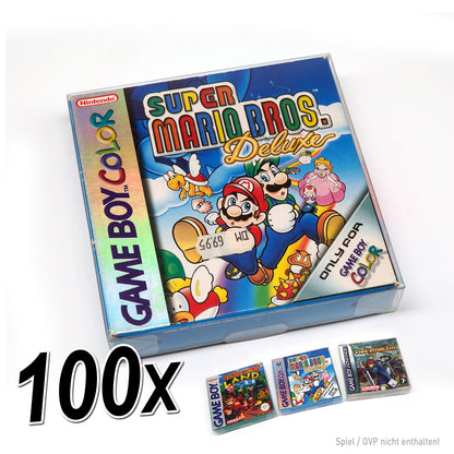 GAME BOY Classic / Color / Advance / Virtual Boy Spiele OVP Schutzhüllen