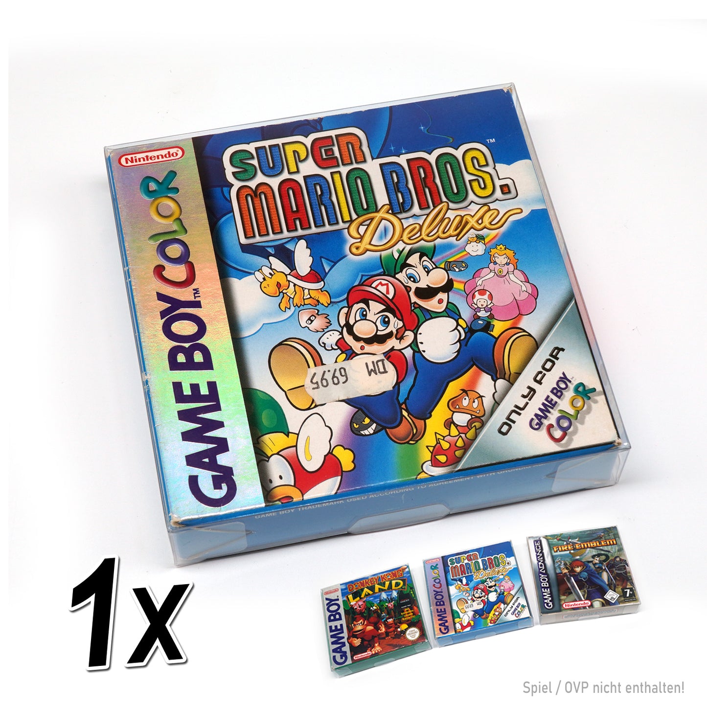 GAME BOY Classic / Color / Advance / Virtual Boy Spiele OVP Schutzhüllen
