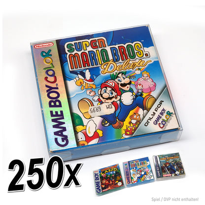 GAME BOY Classic / Color / Advance / Virtual Boy Spiele OVP Schutzhüllen