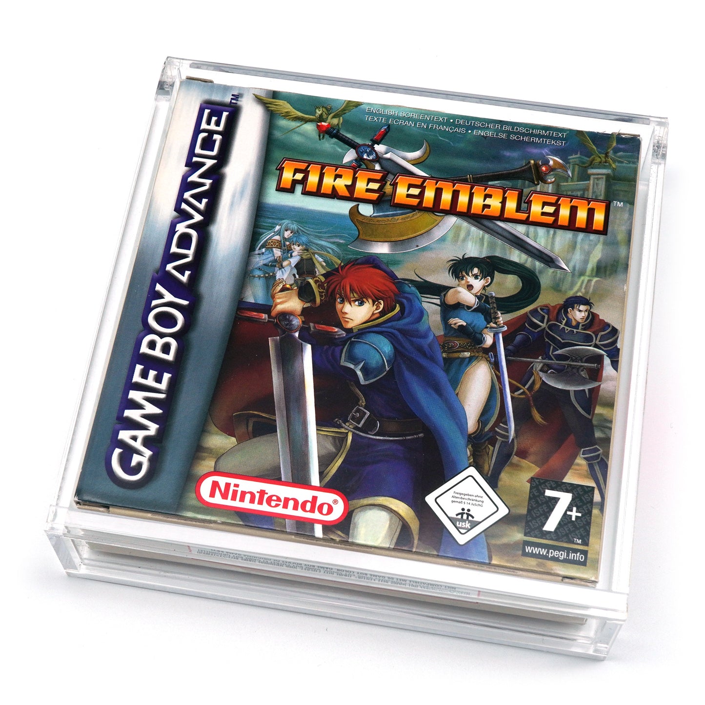 Acryl Case mit/ohne Standfuß für GAME BOY Spiele OVP (GB Classic, GBC, GBA)