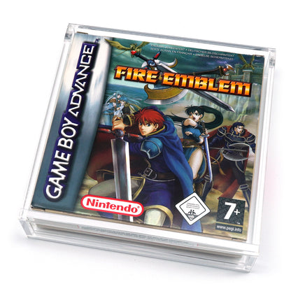 Acryl Case mit/ohne Standfuß für GAME BOY Spiele OVP (GB Classic, GBC, GBA)