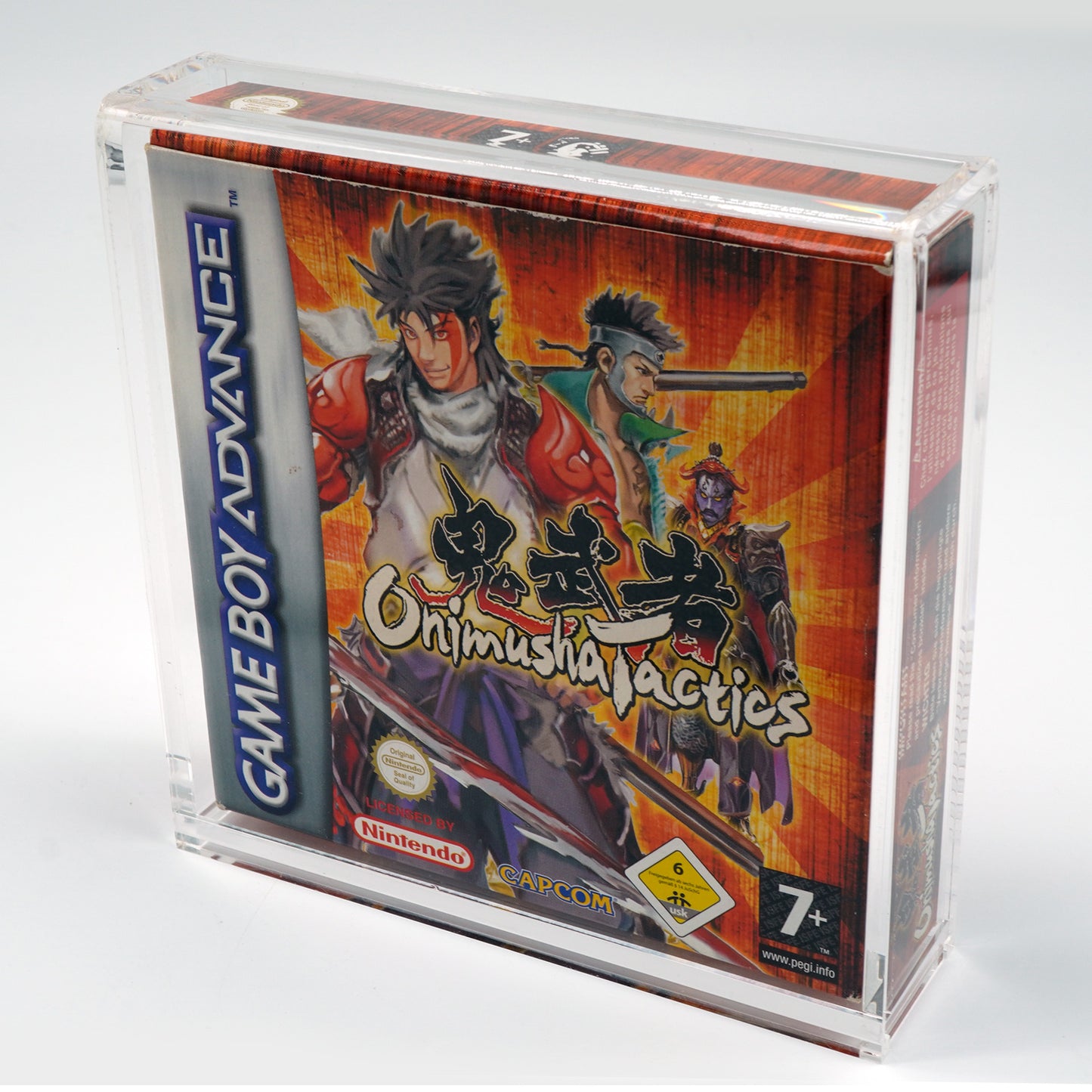 Acryl Case mit/ohne Standfuß für GAME BOY Spiele OVP (GB Classic, GBC, GBA)