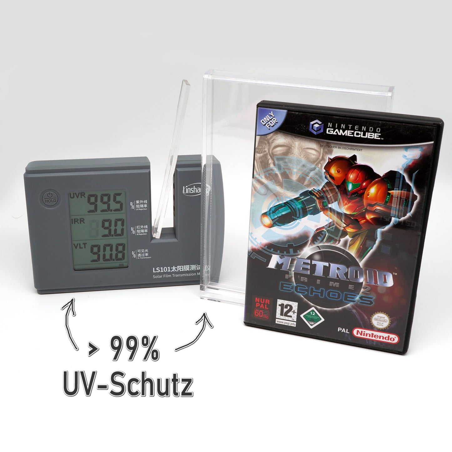 Acryl Case für Nintendo GameCube Spiele OVP