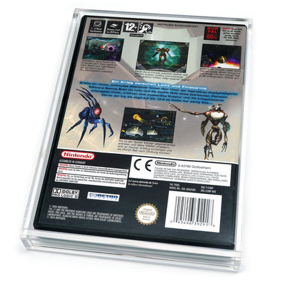 Acryl Case für Nintendo GameCube Spiele OVP