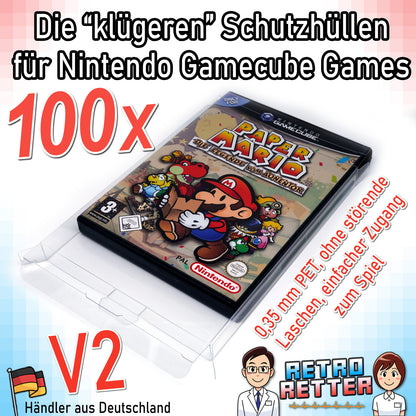 Nintendo GameCube Spiele OVP Schutzhüllen