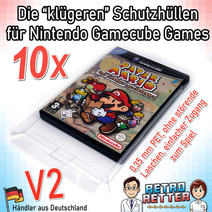 Nintendo GameCube Spiele OVP Schutzhüllen