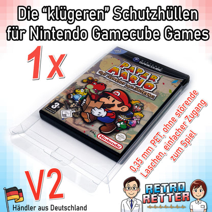 Nintendo GameCube Spiele OVP Schutzhüllen