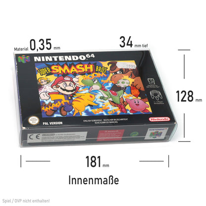Nintendo 64 Spiele OVP Schutzhüllen