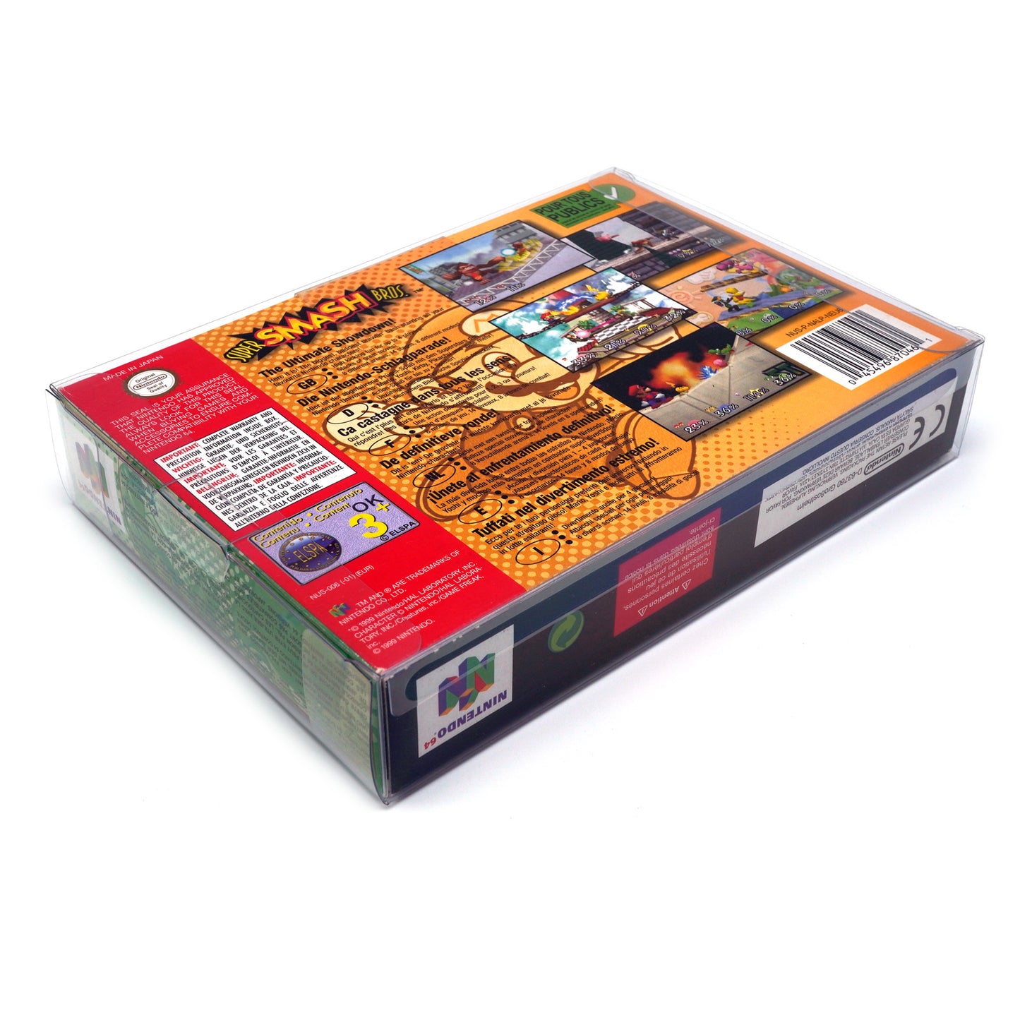 Nintendo 64 Spiele OVP Schutzhüllen