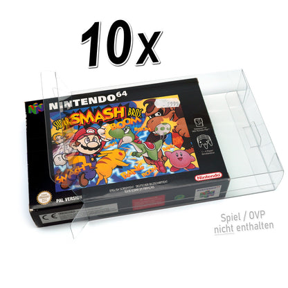 Nintendo 64 Spiele OVP Schutzhüllen
